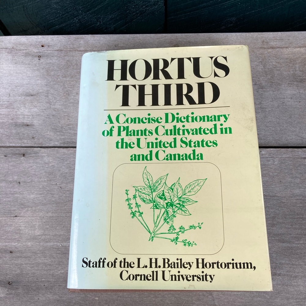 Vintage | Hortus Third Hardcover Book
